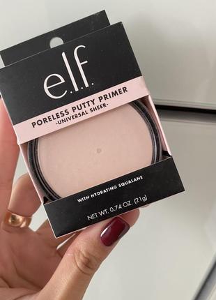Elf poreless putty primer. праймер для шкіри з розширеними порами.