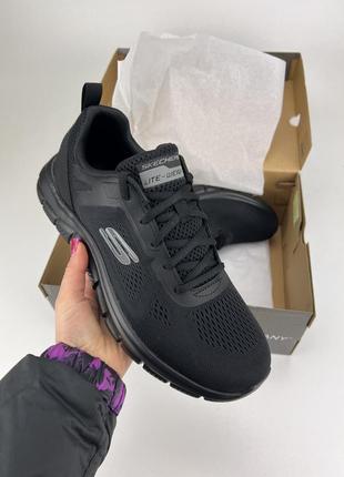 Кроссовки skechers track - broader 232698/bbk(km5160), оригинальные кроссовки скейчерс мужские черные3 фото