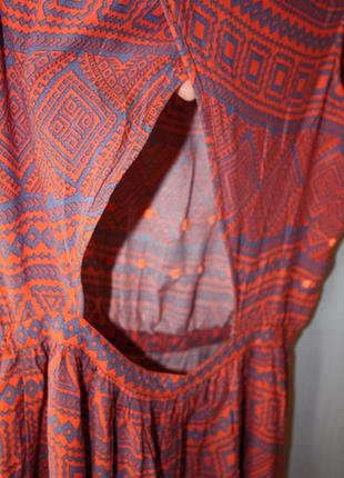 Легковесное платье сарафанчик с открытой спиной fb sisters, m6 фото