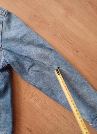 Куртка джинсовая винтажная vintage levi's 70500 размер s5 фото