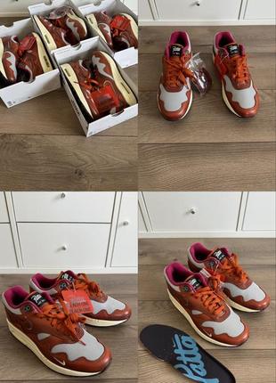 Кросівки чоловічі nike air max 1 x patta оригинал do9549-200 41,42,42,5,43,44р9 фото