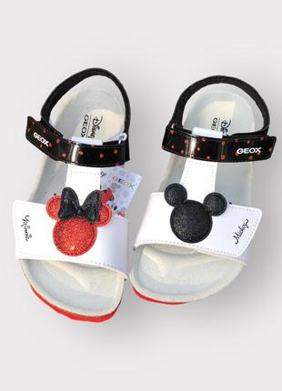 Босоножки geox mickey, minnie disney