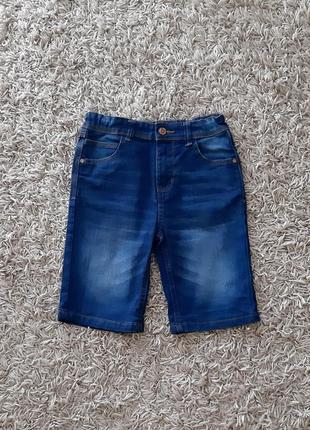 Джинсовые шорты denim co 128-134 размера.