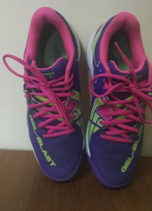 Женские кроссовки теннисные asics gel-blast 6 (w) e463y для тенниса5 фото