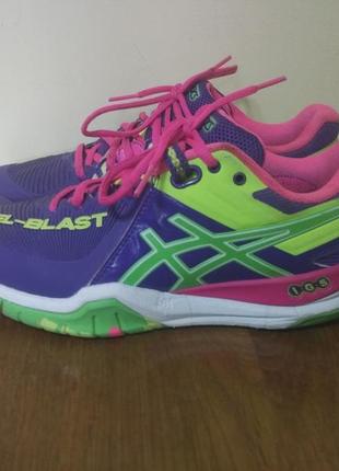 Женские кроссовки теннисные asics gel-blast 6 (w) e463y для тенниса1 фото