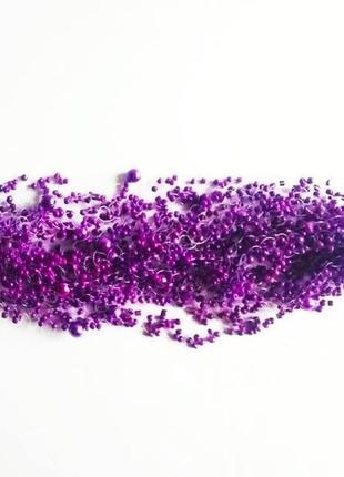 Браслет фіолетовий повітряний браслет широкий гарний браслет фіолетовий браслет на подарунок3 фото
