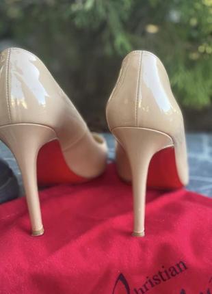 Лаковые туфли christian louboutin3 фото