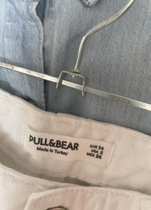 Джинсы прямые с разрезами на коленях pull &amp; bear2 фото