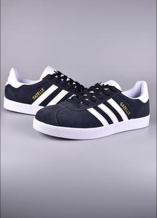 Мужские кеды adidas gazelle gray