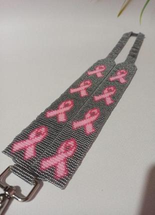 Рожева стрічка символ боротьби проти раку молочної залози5 фото