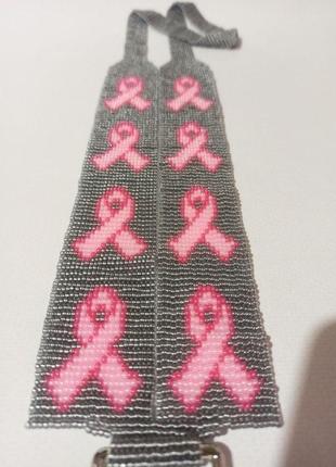 Рожева стрічка символ боротьби проти раку молочної залози4 фото