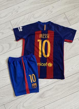 Футбольна форма messi на вік 9,10,11 років fcb nike