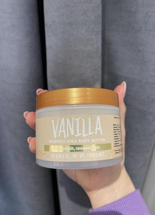 Баттер для тіла tree hut vanilla whipped body butter 240 г