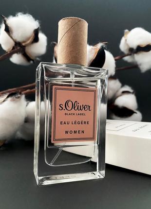 Оригінальна туалетна вода для жінок s.oliver black label eau legere 30 мл солодкі