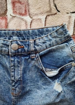 Шорти джинсові для дівчинки2 фото