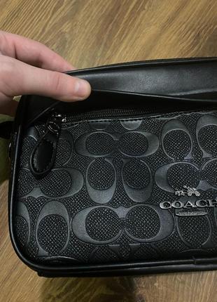 Унісекс крос-боді сумка coach6 фото