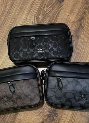 Унисекс кросс-боди сумка coach1 фото