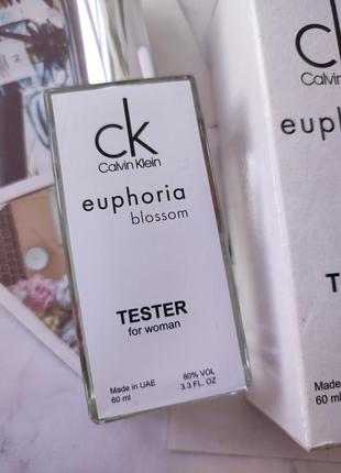 Туалетна вода тестер в стилі euphoria blossom calvin klein3 фото