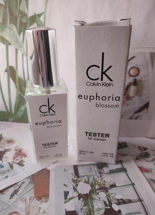 Туалетна вода тестер в стилі euphoria blossom calvin klein2 фото