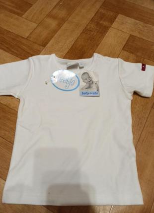 Біла футболочка для малюка
