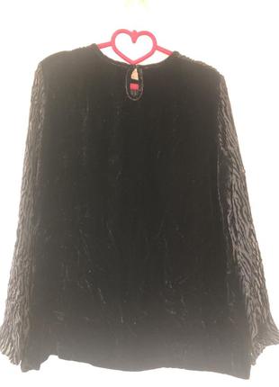 Шелковый бархат!шелковая бархатная блузка блуза кофточка, натуральный бархат шелк5 фото