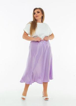 Женская шелковая юбка1 фото