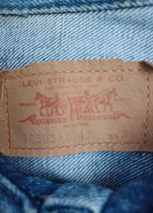 Куртка джинсова  вінтажна vintage  levi's 70505 size 367 фото