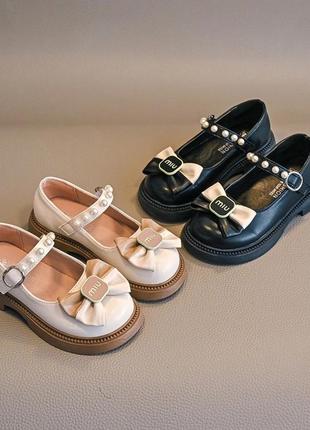 Стильні нарядні туфлі для дівчаток (21)