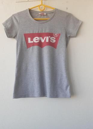 Футболка levi's s 42-44 80%бавовна