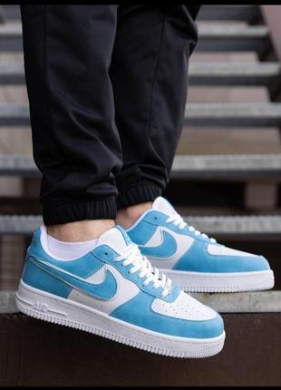 Nike air force white blue