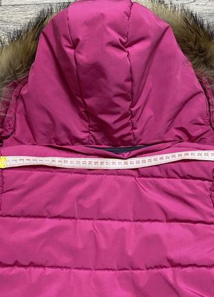 Костюм детский зимник / детская зимняя куртка с натуральным мехом / костюм 122-128 тм teplee3 фото