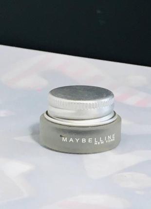 Подводка чёрная жидкая maybelline new york lasting drama 24h gel eyeliner