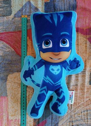 Мягкая игрушка подушка герои в масках кетбой pj masks5 фото