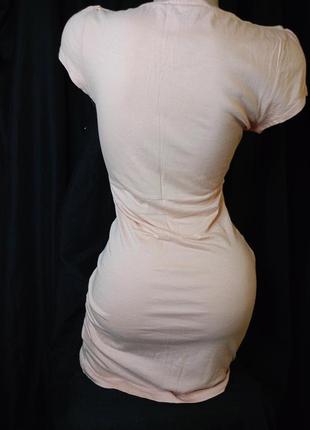 Сукня з акцентним бантом на талії2 фото
