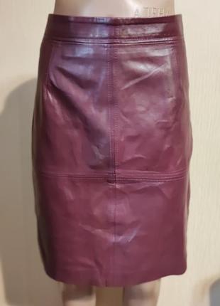 Кожаная юбка бренда  maddison