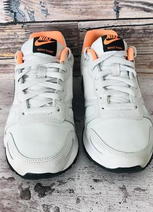 Кроссовки nike air waffle trainer leather оригинал10 фото