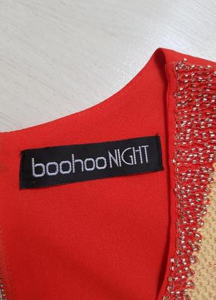 Изысканная вышитая блуза туника батал boohoo7 фото