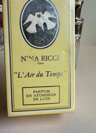 Nina ricci lair du temps духи оригинал винтаж2 фото