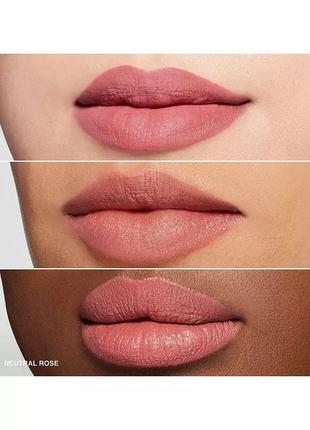Bobbi brown luxe lip color губна помада neutral rose5 фото