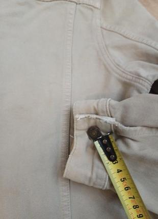 Куртка джинсовая винтажная vintage бежевая levi's 70503 size м6 фото