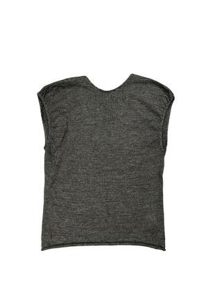 Acne jeans pure alpaca wool tank top м'яка шерстяна майка, топ з відкритою спиною акне шерсть альпак