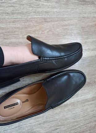 Туфли кожаные clarks