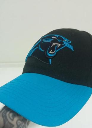 Фирменная оригинальная кепка - бейсболка бренда carolina panthers оригинал