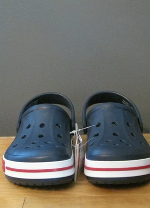 Крокс баябенд клог сині дитячі crocs bayaband clog kids navy7 фото