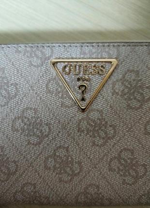 Guess гес гесс вмісткий максі гаманець кошельок портмоне клач сумка laurel логотип guess, оригінал4 фото