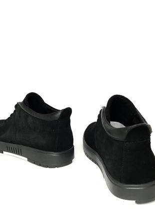 Замшевые новые туфли полуботинки 37 р женские легкие удобные весенние7 фото