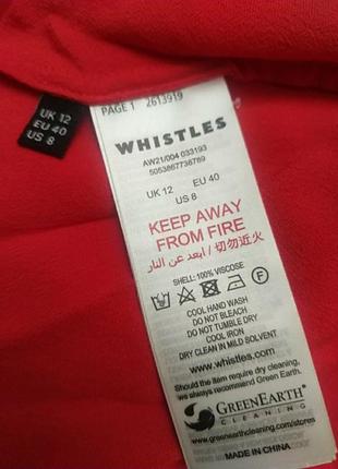 Прекрасное платье миди whistles7 фото