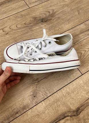 Кожаные converse 37,5