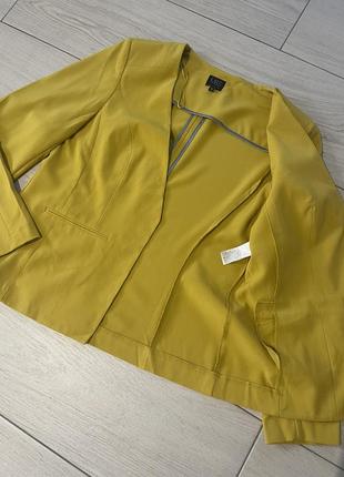 Стильный легкий пиджак кардиган m&s6 фото
