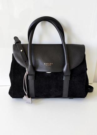 ♥️1+1=3♥️ radley london женская кожаная сумка2 фото